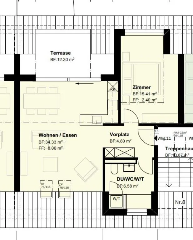 Letzte Attika-Wohnung zu vermieten! – Foto 10 von 11