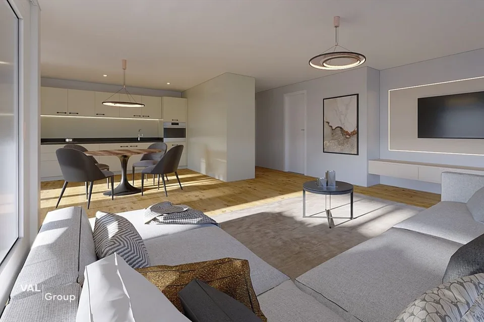 Appartamento attraente di 3,5 stanze in mansarda - Vivere con vista