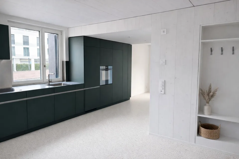 Erstvermietung 4.5 Zimmer in Doppeleinfamilienhaus (Neubau) mit Garten