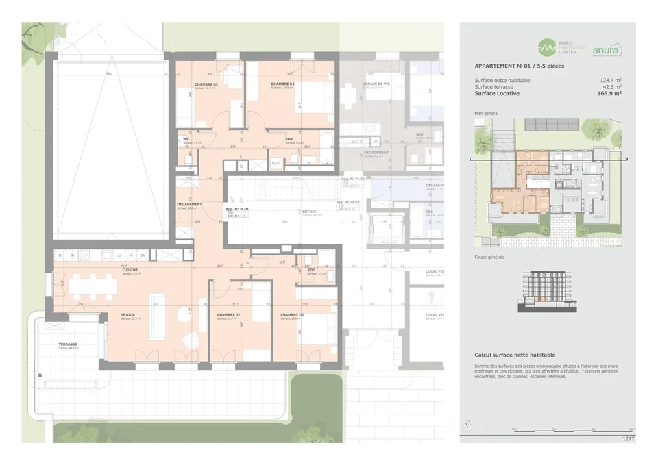 Eccezionale appartamento di 5.5 locali in affitto a Marly! – foto 11 di 14