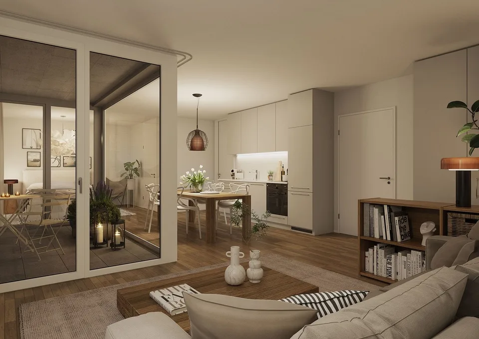 Topmoderne helle Wohnung