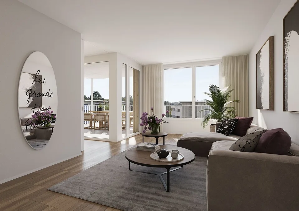 Topmoderne helle Wohnung