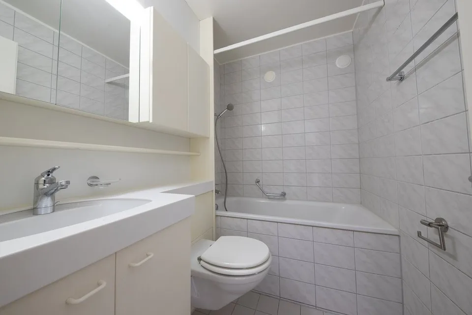 Family apartment directly on the Rhine