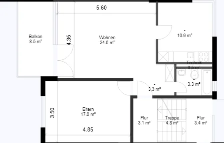 Bel appartement 2.5 pièces dans un endroit calme – photo 7 sur 7
