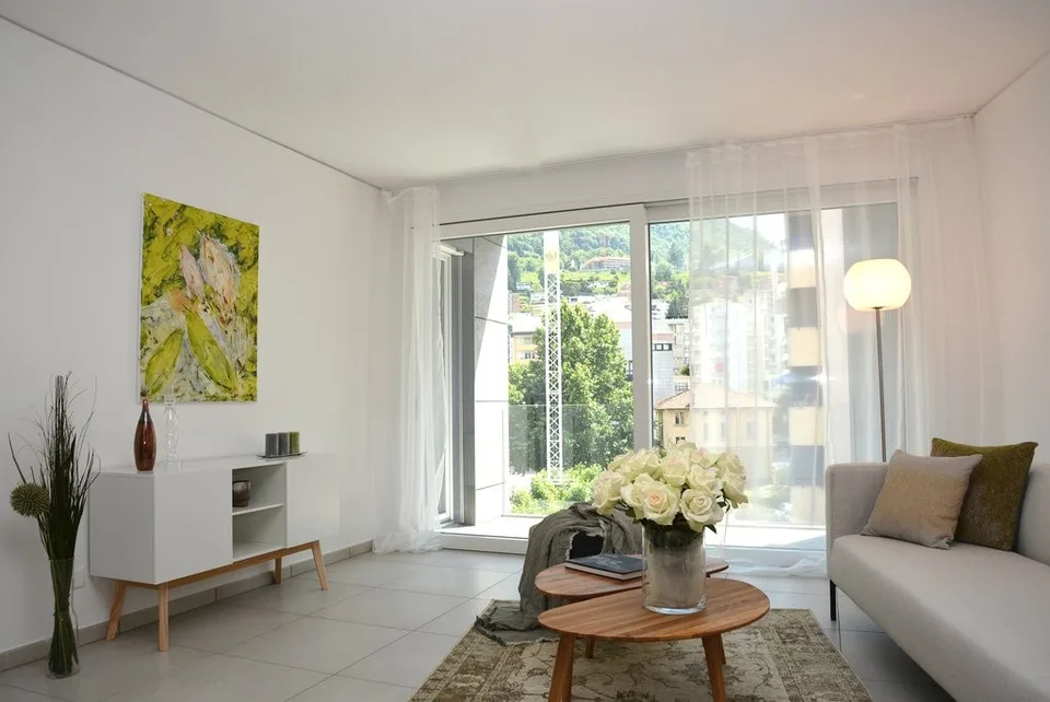 Vivere nel cuore di Paradiso - 3.5 locali con vista aperta