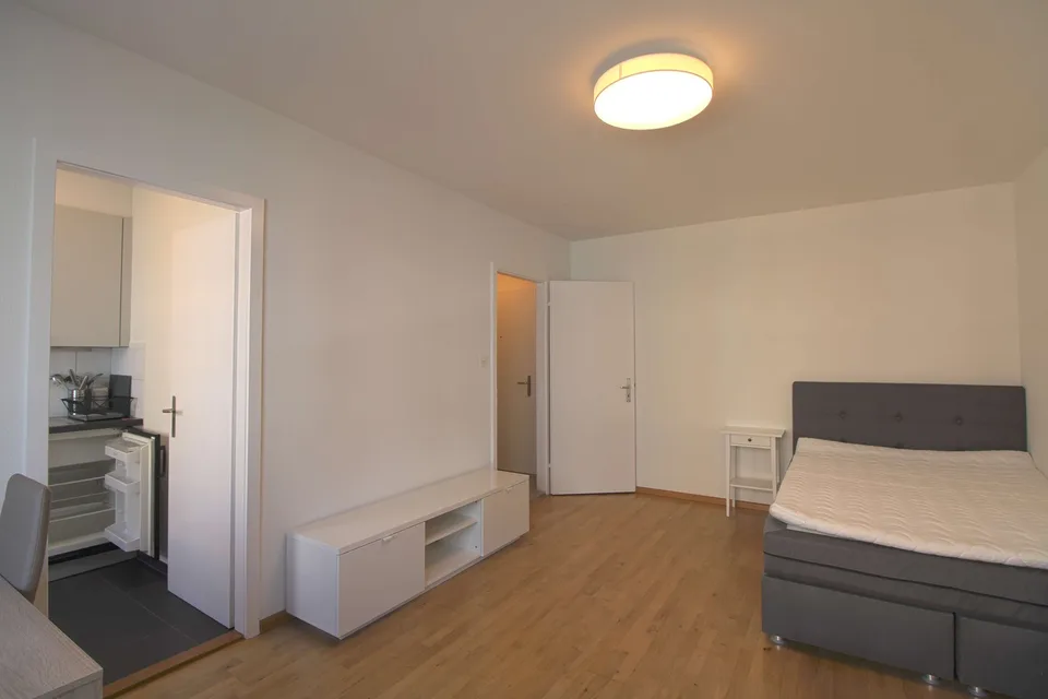 ONLINE BESICHTIGUNG - Modern eingerichtetes Studio in Basel