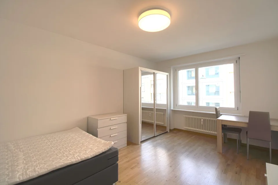 ONLINE BESICHTIGUNG - Modern eingerichtetes Studio in Basel