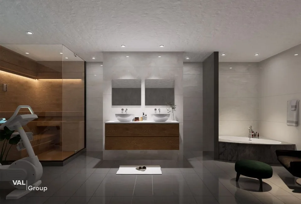 Exklusive Attikwohnung - Wohnen mit alpinem Charme im Tschäggättuhuis
