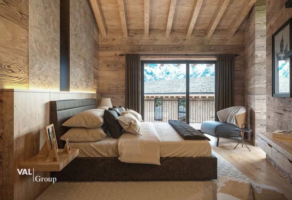 Residenz Le Roc: Luxuriöse Attikawohnung mit 5-Sterne-Komfort und Bergpanorama – Foto 9 von 15