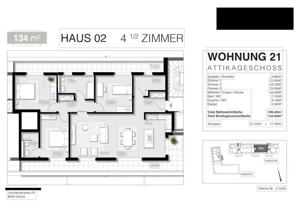 4.5 Zimmer Wohnung, 4950 Huttwil