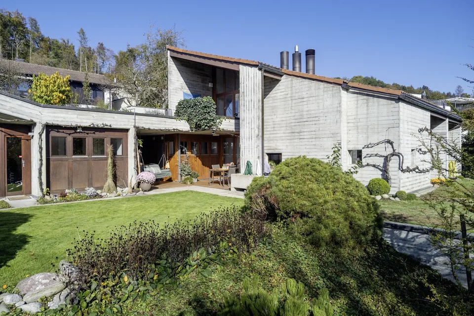 Architektenhaus mit Charakter und separatem Studio in ruhiger Wohnlage