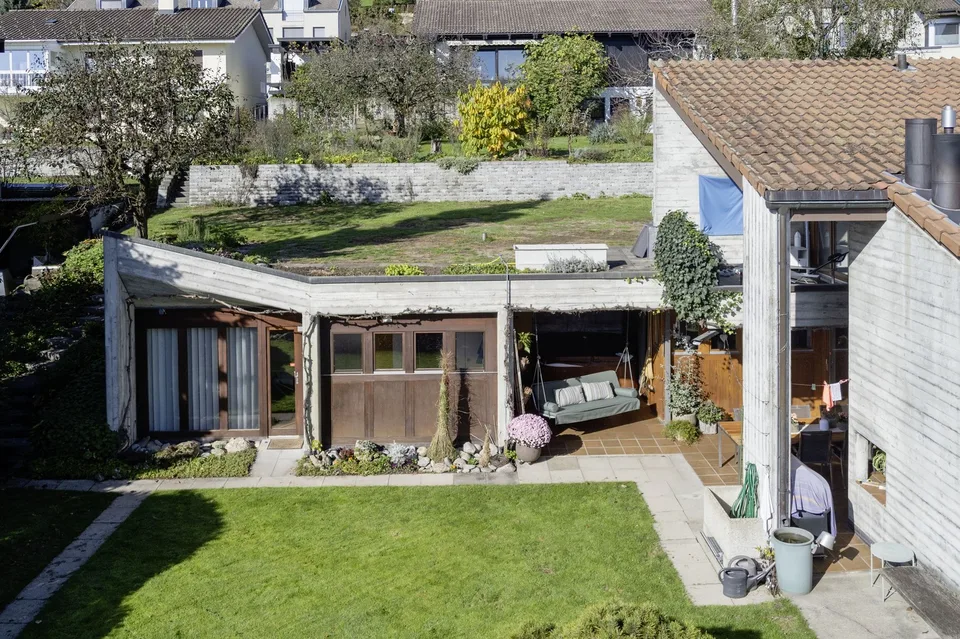Architektenhaus mit Charakter und separatem Studio in ruhiger Wohnlage