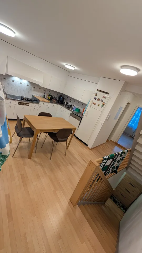 originelle 3.5 Zimmer-Wohnung auf mehreren Stockwerken