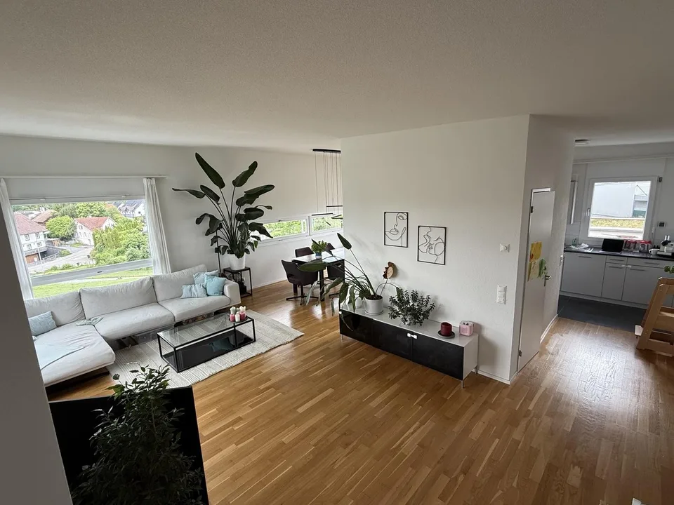 Exklusive 5.5-Zimmer-Attikawohnung mit 142 m2 Wohnfläche und 135 m2 Terrassenfläche in Arni AG