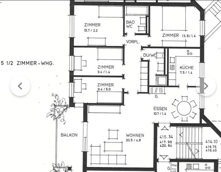 5.5 Zimmer Wohnung am Stadtrand