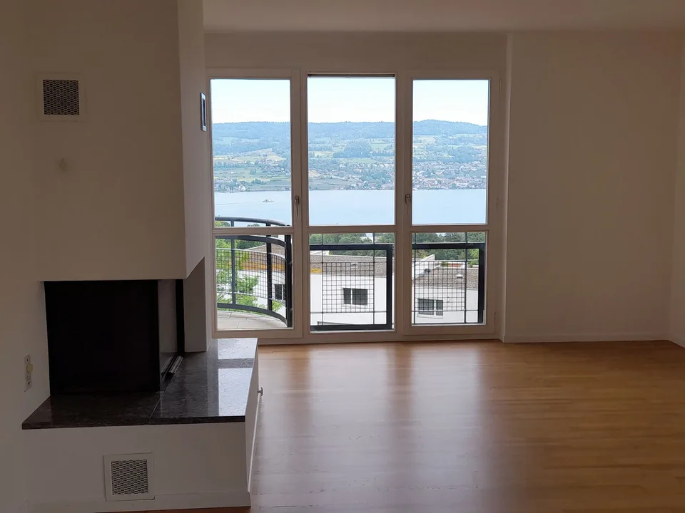 6 Zimmer Attika-, Maisonette Wohnung mit Seesicht