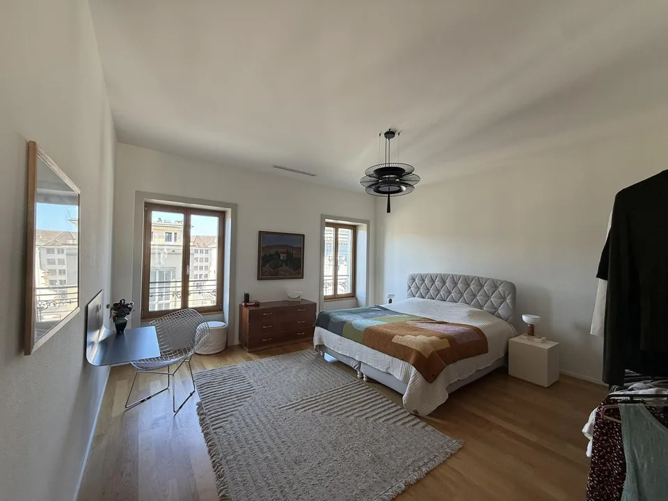 86 m² and covered balcony in the heart of Basel – Steinenberg 23
