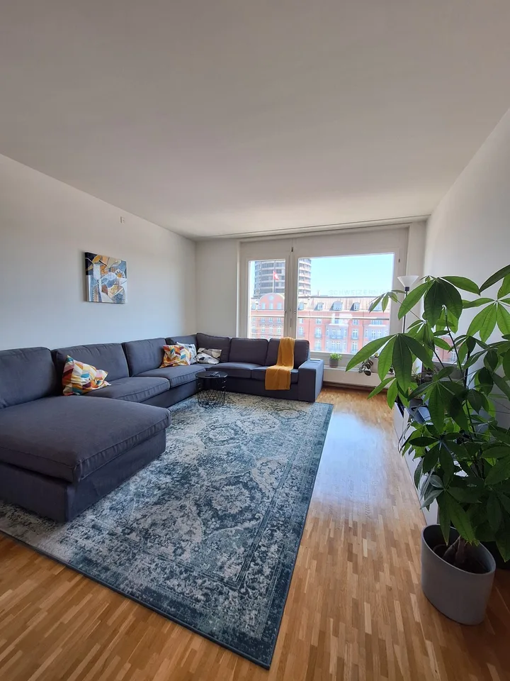Maisonette-Wohnung am Bahnhof - Duplex apartment next to SBB