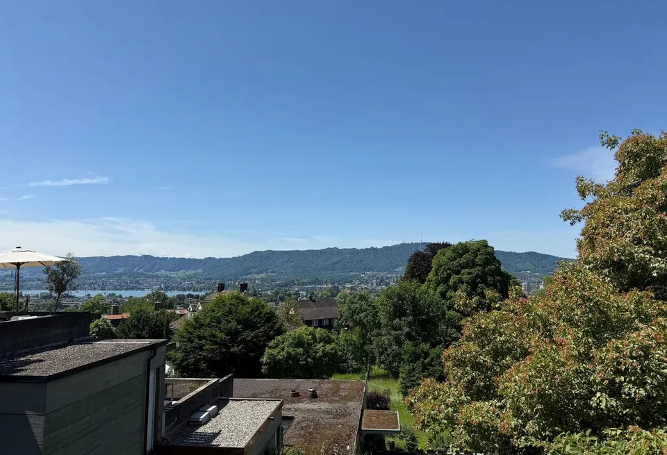 3-Zimmerwohnung mit Garten und Aussicht am Zürichberg