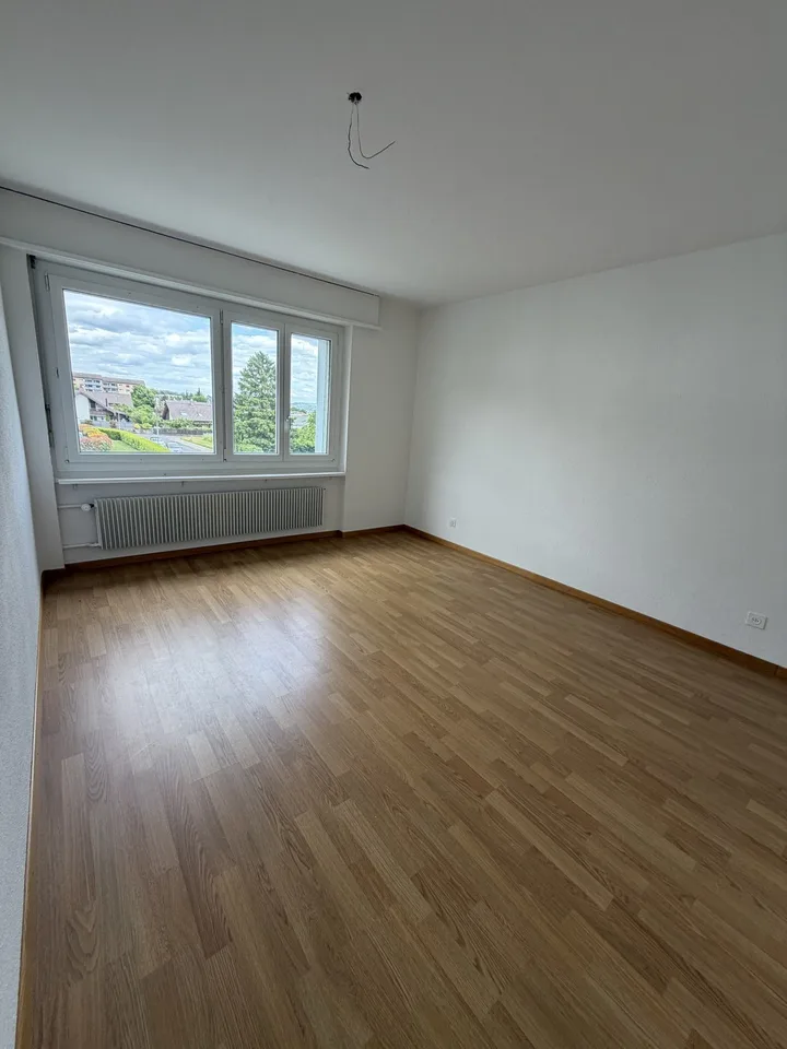 Sanierte Küche und schöner Ausblick – Grosszügige 3-Zimmerwohnung im 2. Obergeschoss