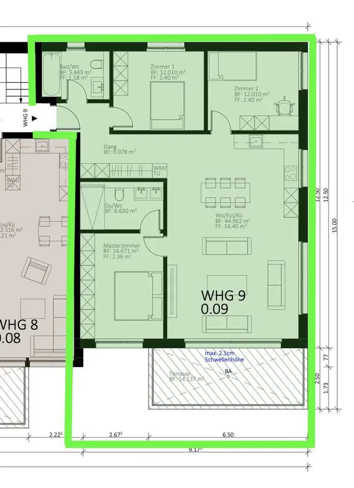 4.5 Zimmer Wohnung in Glattfelden | UrbanHome