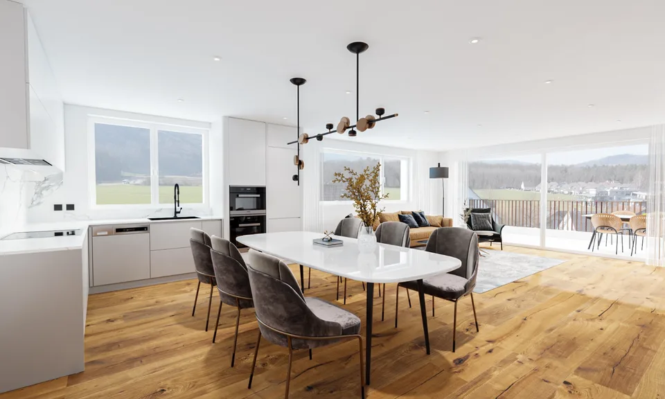 Erstbezug/Neubau: Moderne 4.5-Zimmer-Wohnung