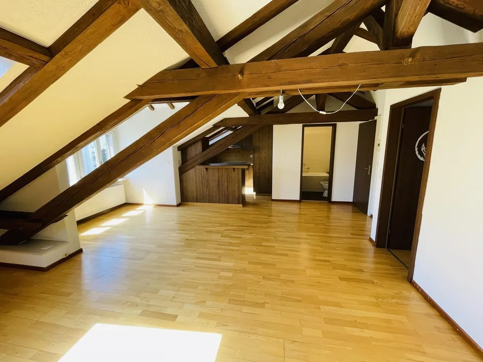 Helle ruhige Dachwohnung