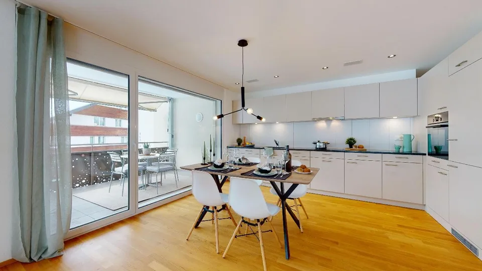 Moderne 4.5 Zimmerwohnung in Fiesch
