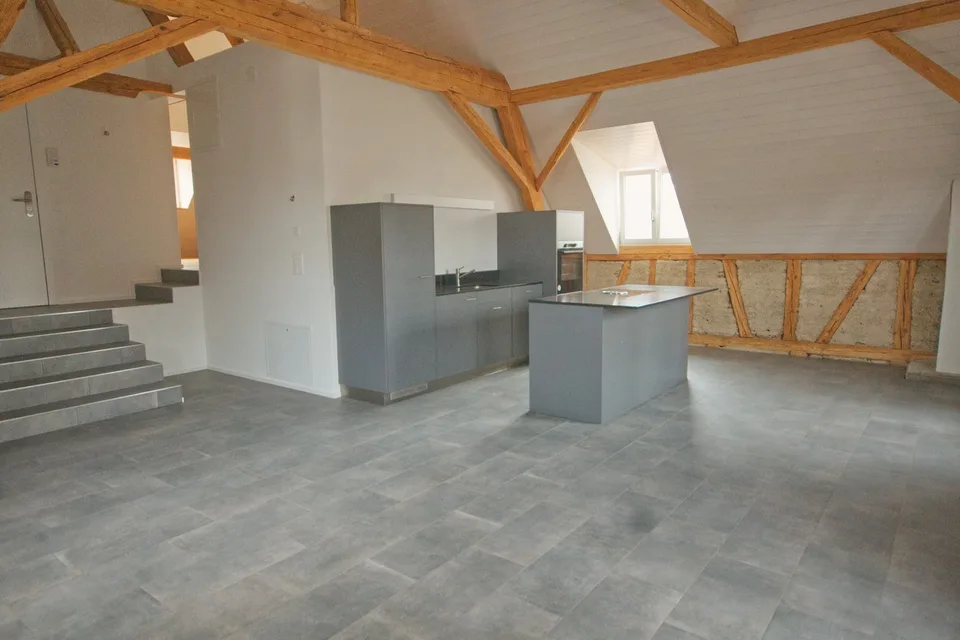 Einzigartig ausgebaute 2.5-Zimmer-Dachwohnung