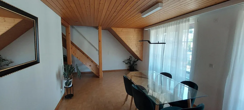 Lichtdurchflutete 2-stöckige Dachwohnung