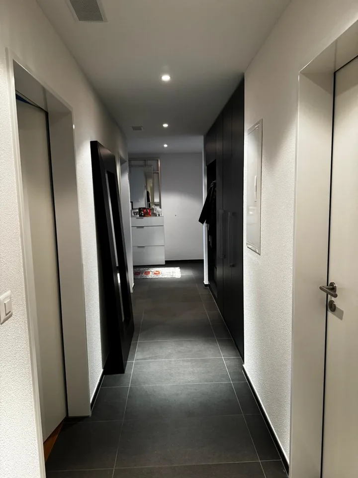 Modernes 1 Zimmer mit Balkon in Apartment in Wollerau