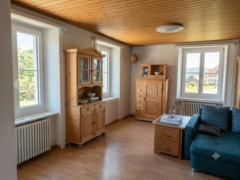 4-Zimmer-Wohnung (120 m²) in der Liegenschaft Blumenau, Eschenz