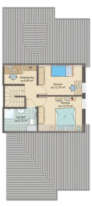 gemütliche Maisonettewohnung