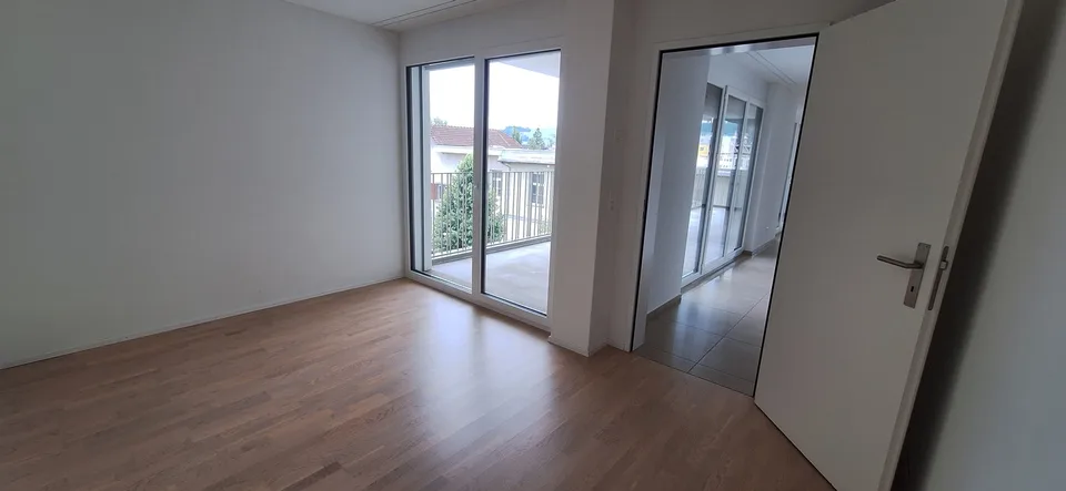 Wohnen an zentraler Lage mit wunderbarer Aussicht in die Bergen