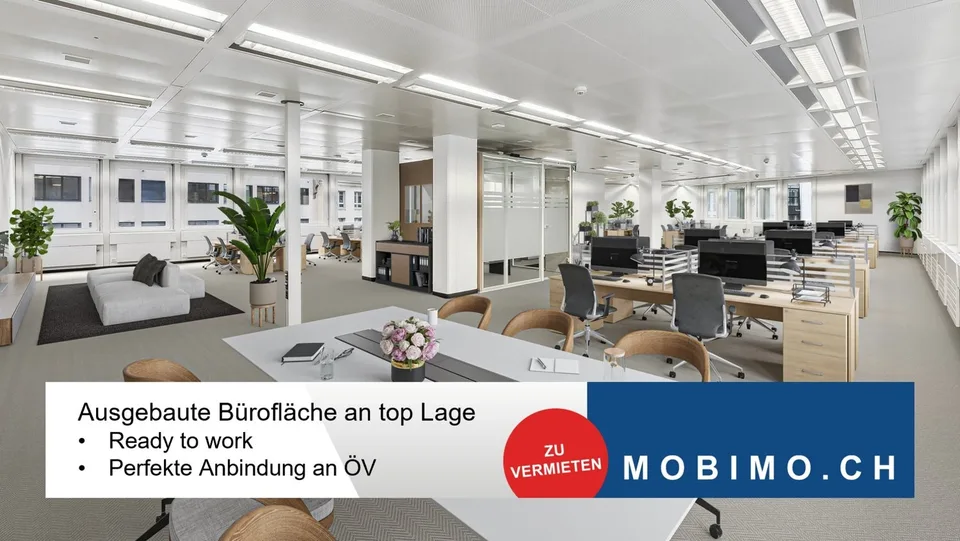Work & View - Büro mit 371 m² und Dachterrasse im Herzen der Stadt