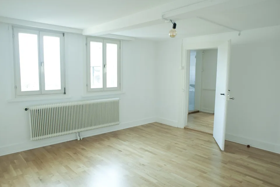 Vivere nell'appartamento di vecchio edificio soleggiato con charme / terrazza accogliente