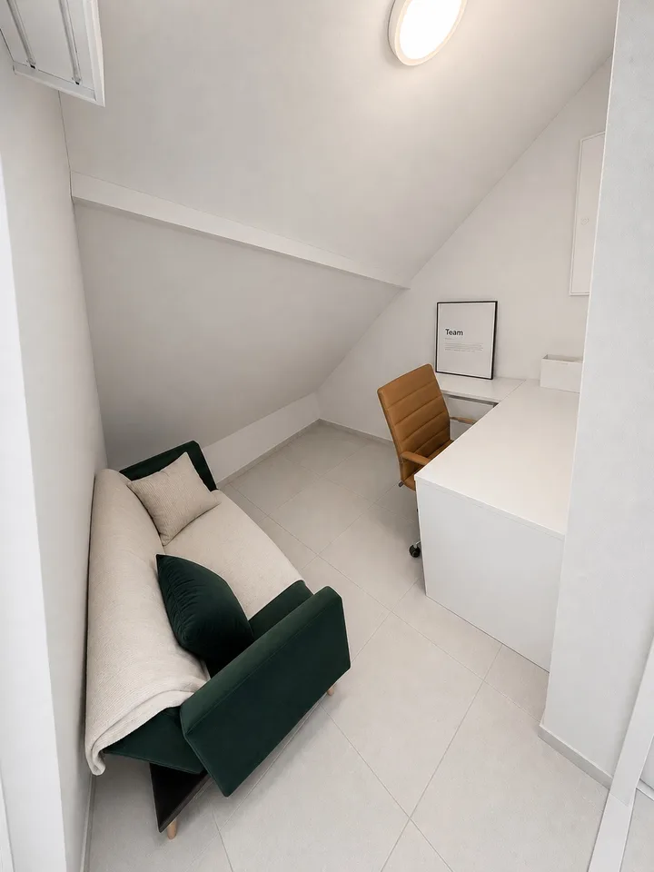 Moderne 2.5-Zimmer-Wohnung mit grossem Balkon & Homeoffice-Zone