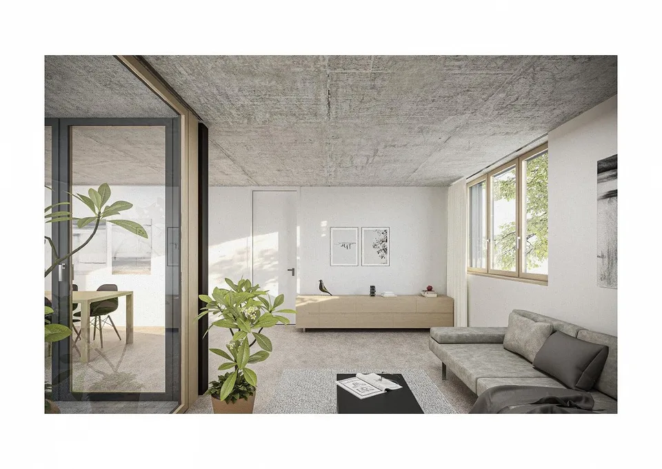 Erstbezug – Moderne 3½-Zimmerwohnung im Dorfzentrum von Diepoldsau zu vermieten