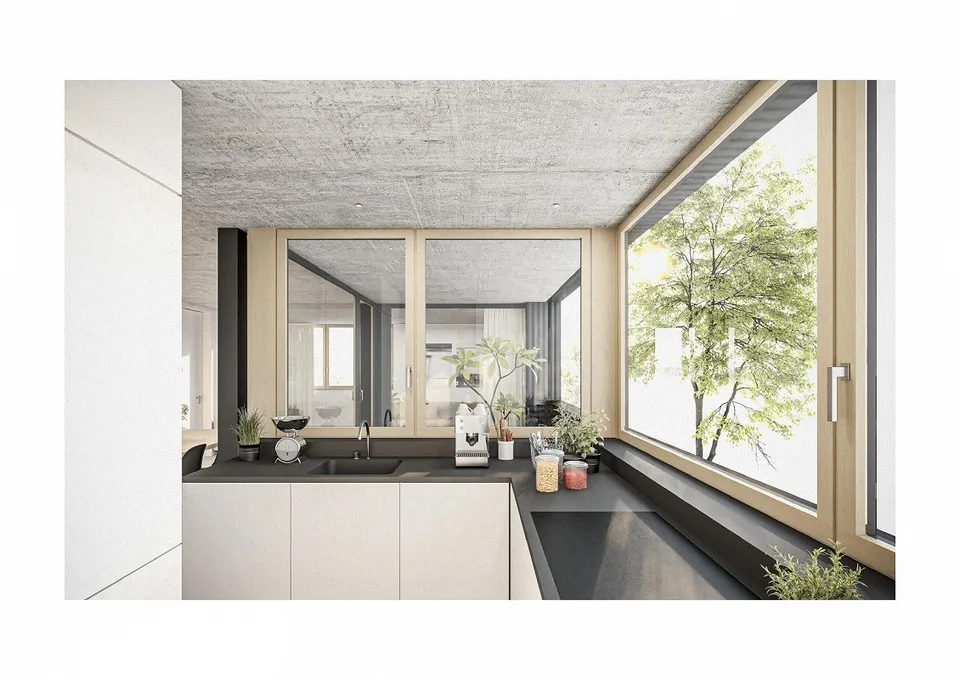 Erstbezug – Moderne 3½-Zimmerwohnung im Dorfzentrum von Diepoldsau zu vermieten