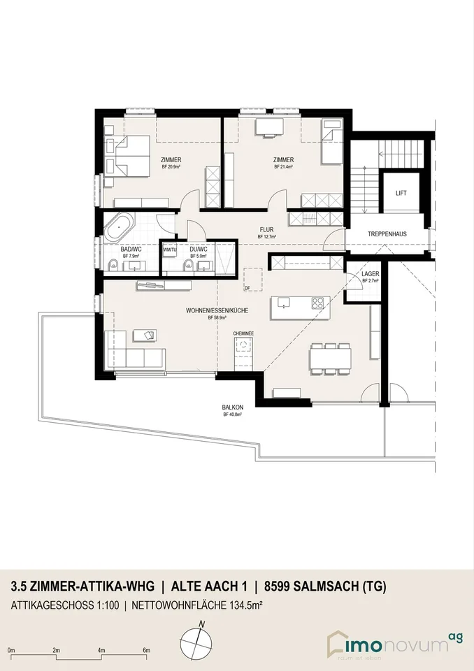 Sunny, quiet and spacious living with terrace – photo 15 of 28