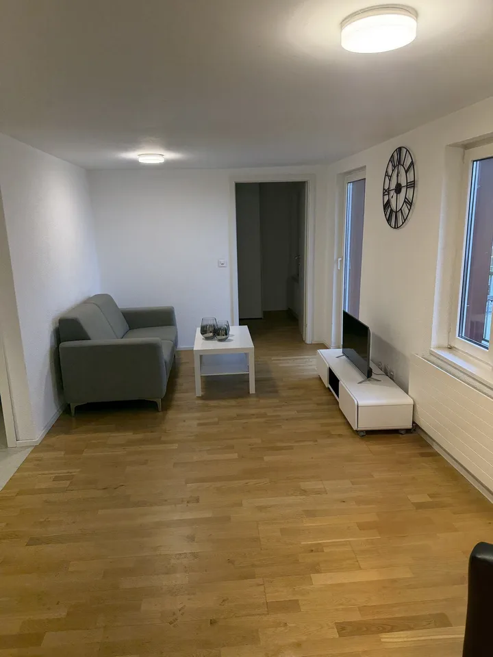 Charmante, möblierte 2-Zimmer-Wohnung mit Balkon in Rorschach