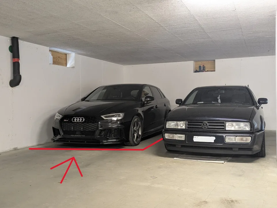 Tiefgaragenplatz in Balgach (befristetet ab September 26)