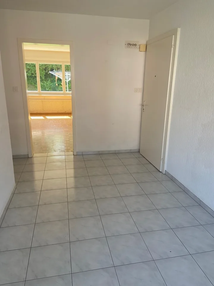 Schöne 3 1/2 Zi.-Wohnung mit Sitzplatz und Balkon