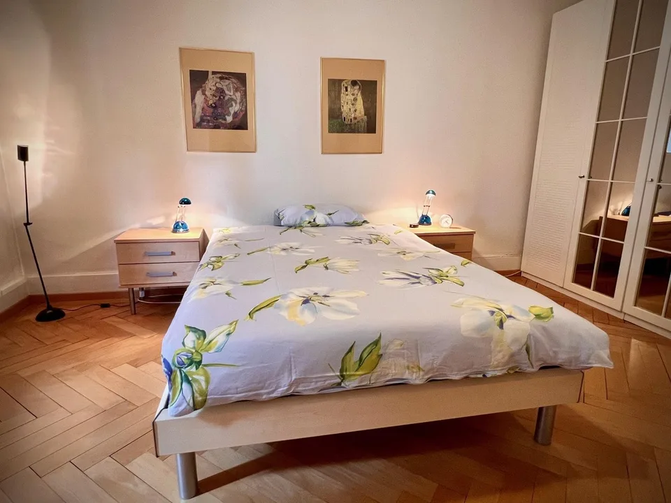 Zentrale 3-Zimmer Wohnung, 85 m², in St. Gallen, möbliert, charmant und stilvoll
