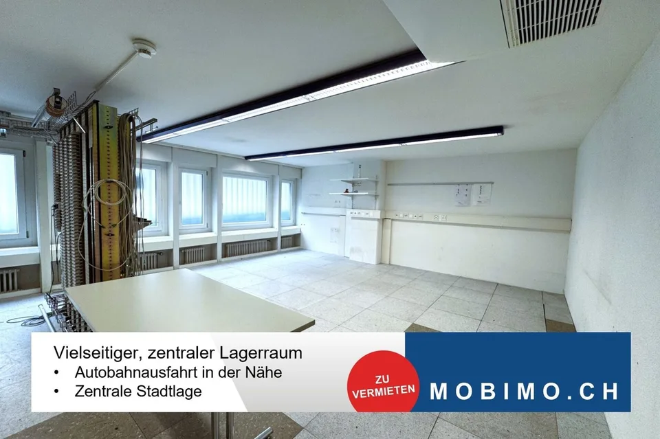 Flexible Gewerbe-/Lagerfläche mit Tageslicht
