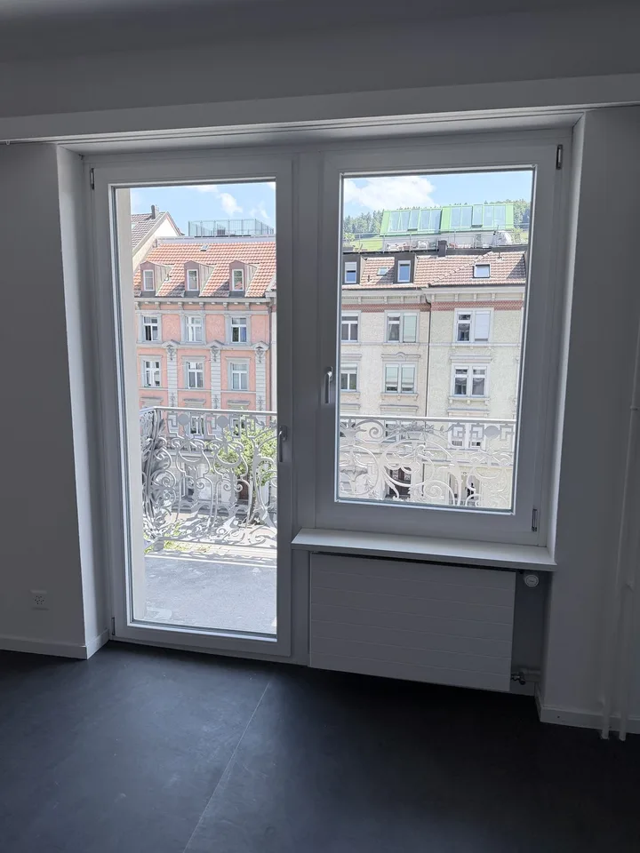 Moderne, sanierte 3.5-Zimmer-Wohnungen an zentraler Lage in St. Gallen