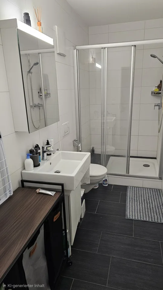 Zentrale und moderne Moderne 2-Zimmer-Wohnung in historischem Gebäude