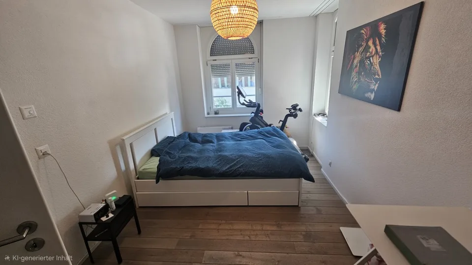 Zentrale und moderne Moderne 2-Zimmer-Wohnung in historischem Gebäude
