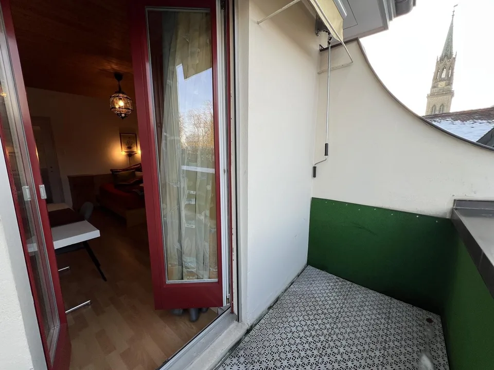 WG-Zimmer über den Dächern der Altstadt