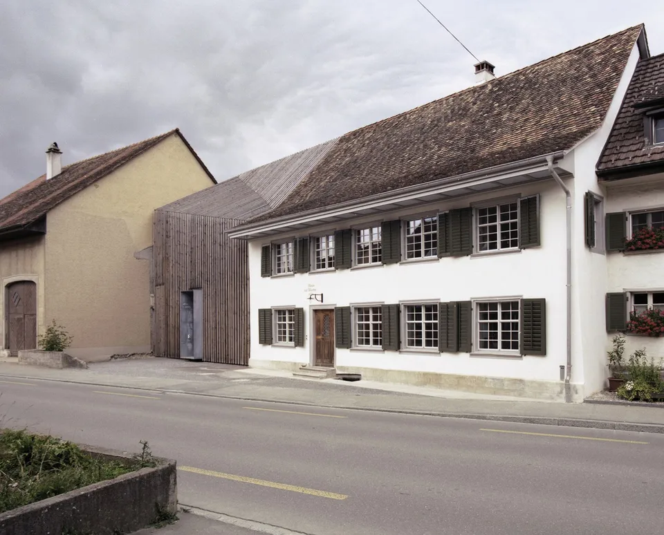 Hausteil in der historischen Liegenschaft zur Blume